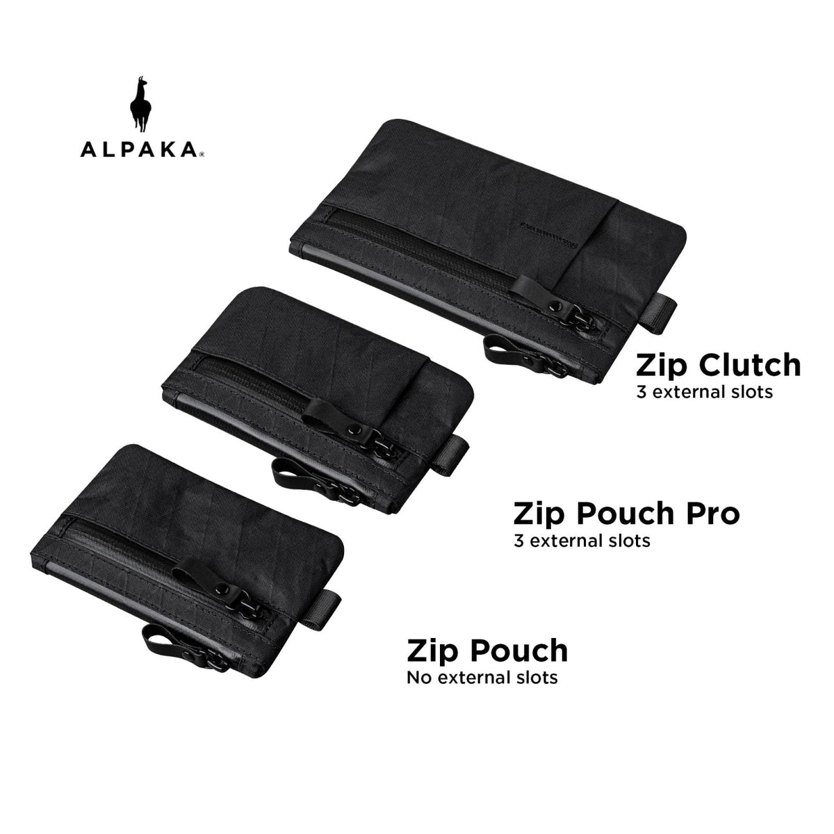 ALPAKA Metro Backpack Pro and Zip Pouch - Fits 15.6" Laptop Business Travel Backpack with YKK Zippers, MOD Key Leash & Luggage Pass - through, RFID - Blocking Small Cash and Card Zip Wallet with YKK Zipp
