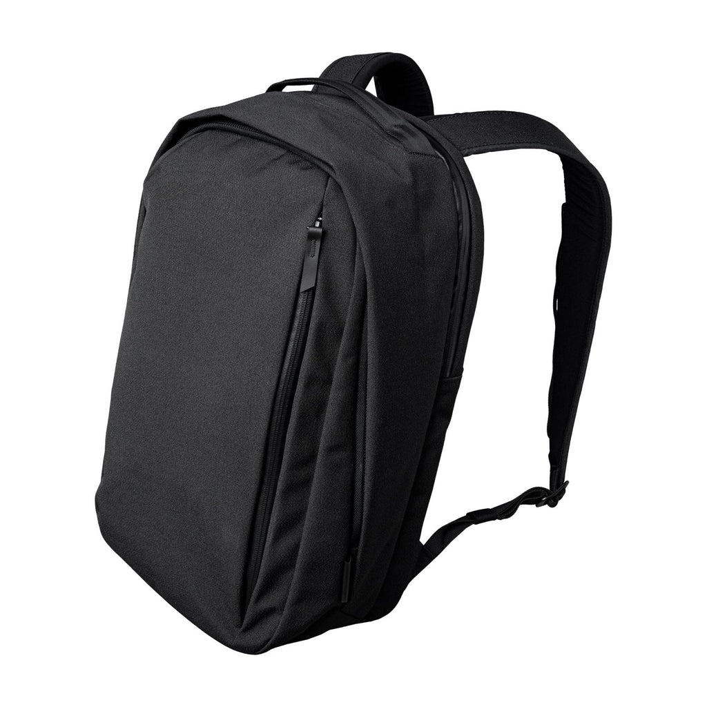 ALPAKA Metro Backpack Pro for Men 24L - Fits 16" Laptop Business Travel Backpack with YKK Zippers, MOD Key Leash & Luggage Pass-through, Durable Padded and Weatherproof Work Bag,Axoflux 600D (Black)