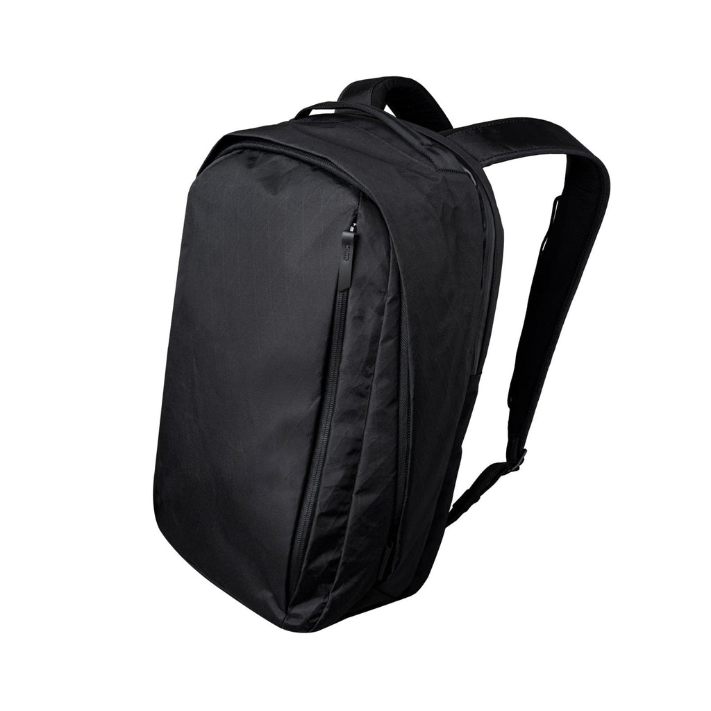 ALPAKA Metro Backpack Pro for Men - Fits 16" Laptop Business Travel Backpack with YKK Zippers, MOD Key Leash & Luggage Pass-through, Padded and Weatherproof X-pac Material Work Bag (Black)