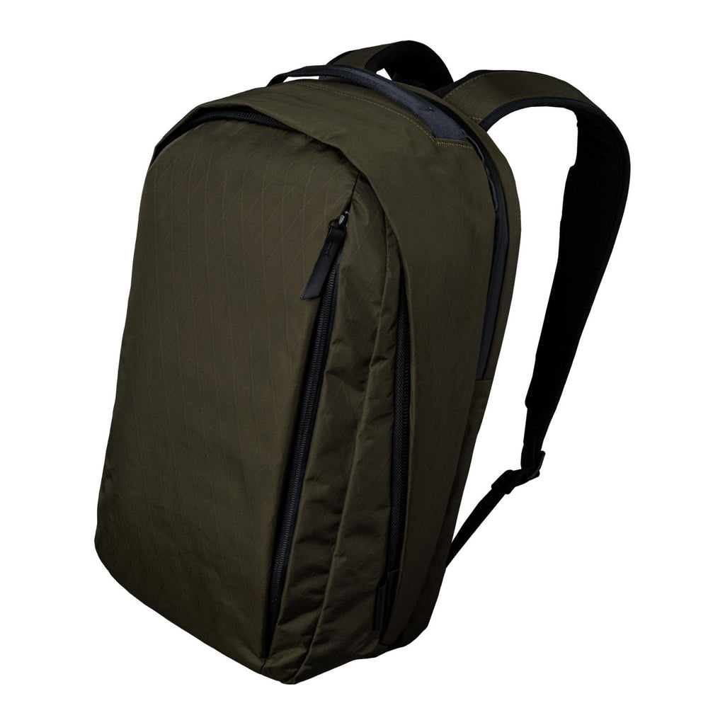ALPAKA Metro Backpack Pro for Men - Fits 16" Laptop Business Travel Backpack with YKK Zippers, MOD Key Leash & Luggage Pass-through, Weatherproof X-pac Material Work Bag(Olive Green)