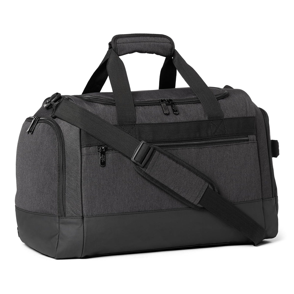 Amazon Essentials Lightweighted Carry-on Duffel with Wet pocket & Shoe Compartment 20 inches Black
