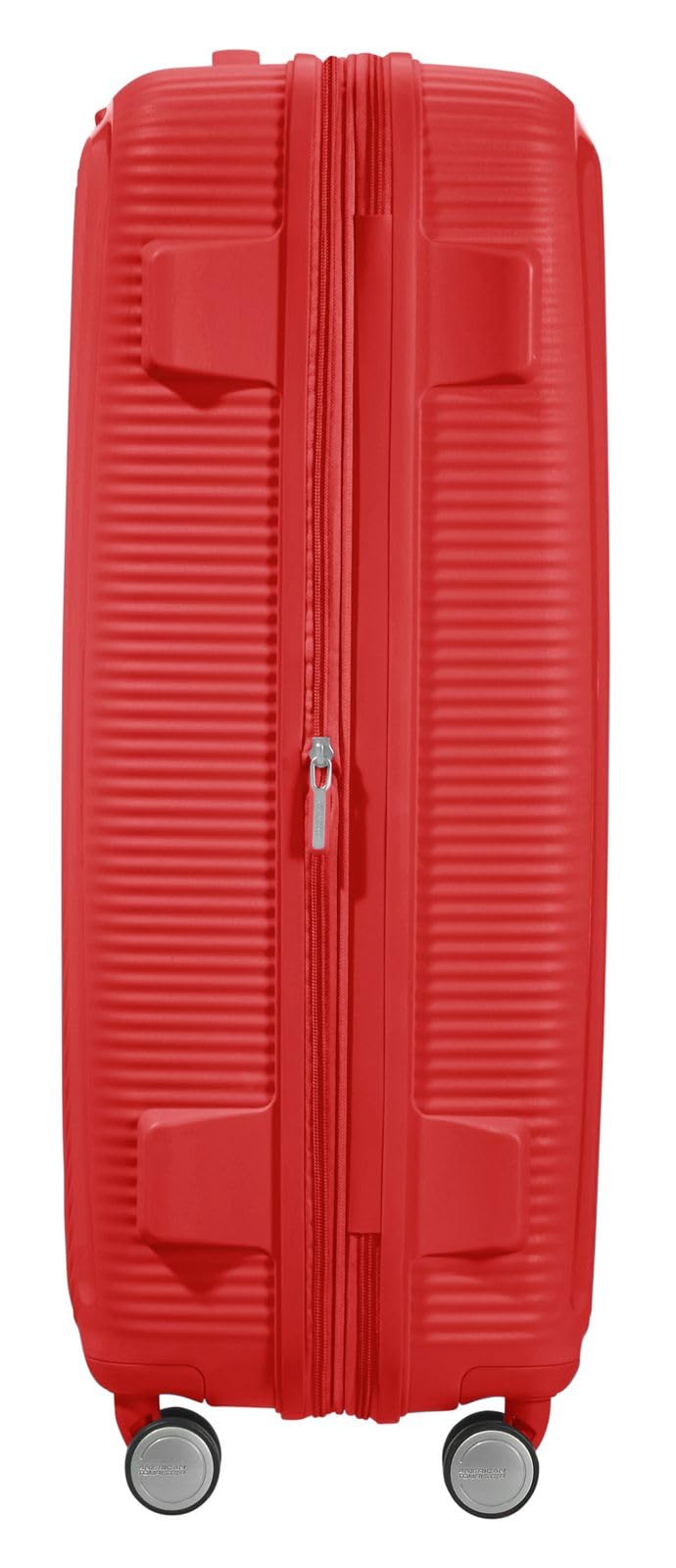 American Tourister Soundbox, Red (Coral Red), Spinner L EXP (77 cm - 97/110 L), Soundbox