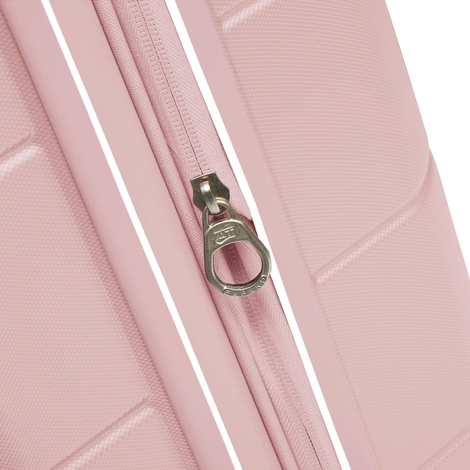 American Tourister Stratum 2.0 Expandable Hardside Luggage with Spinner Wheels, 2 - Piece Set 20/24, Pink Blush