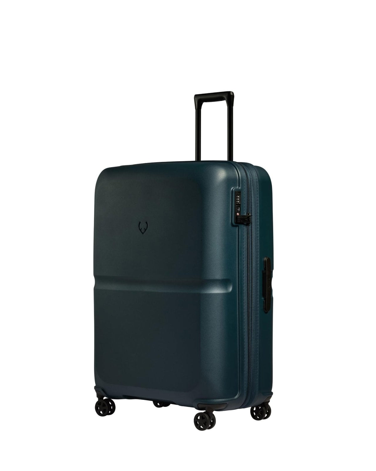 ANTLER - Single Stripe Hardside Luggage 32 Inch Large Suitcase - Durable, Lightweight & Expandable, 4 Spinner Wheels - Adjustable Handle, TSA Lock - Indigo