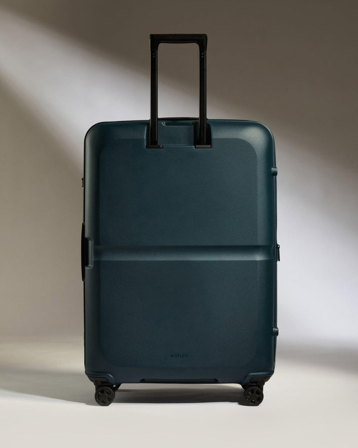 ANTLER - Single Stripe Hardside Luggage 32 Inch Large Suitcase - Durable, Lightweight & Expandable, 4 Spinner Wheels - Adjustable Handle, TSA Lock - Indigo