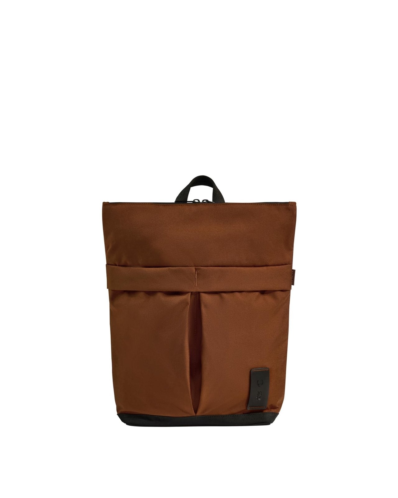ANTLER - Urban Core Zip Top Backpack, 12L Rucksack with 14" Laptop Pocket, Water-Resistant, Carry-On, Work, Gym Bag, Brown