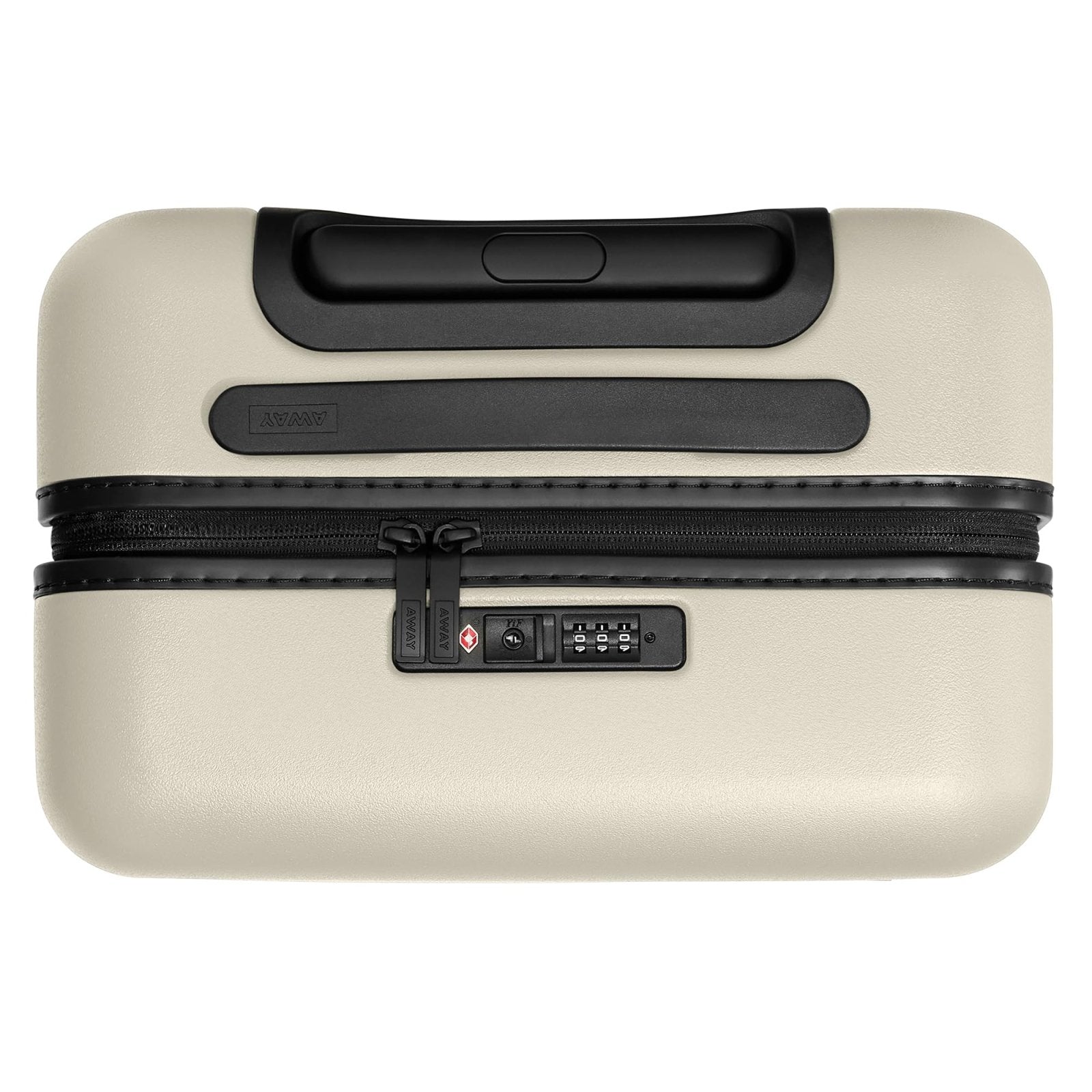 Away Carry - On Luggage, Lightweight Hardside Suitcase with Spinner Wheels, 22 Inch Airline Approved, TSA Lock, Salt White Matte