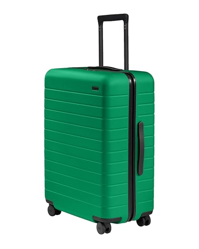 Away Medium Checked Luggage, 26-inch Lightweight Hardside Spinner Suitcase