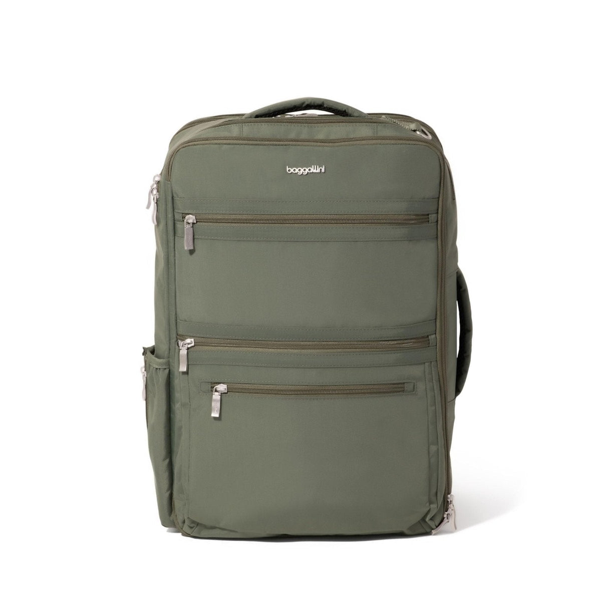 Baggallini Modern Convertible Travel Backpack - Lightweight 11.8"x17.7"x 8.5" Duffel Weekender w/Laptop Pocket