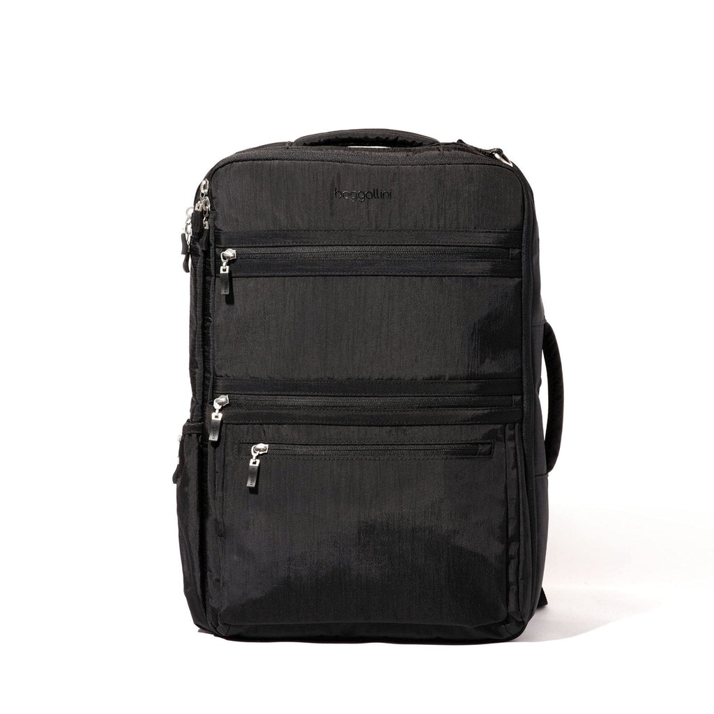 Baggallini Modern Convertible Travel Backpack - Lightweight 11.8"x17.7"x 8.5" Duffel Weekender w/Laptop Pocket