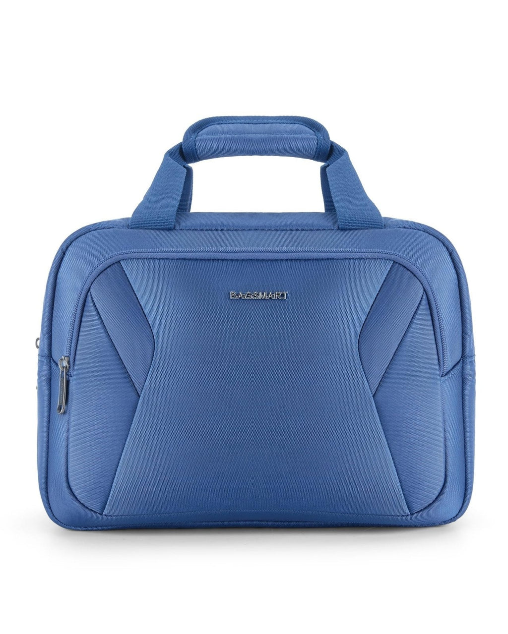BAGSMART 2 Piece Carry On Luggage Set, PC Hardside Suitcase Airline Approved, 20 Inch Spinner Wheels Travel Luggage Hard Shell with Duffle Bag for Men Women, Blue