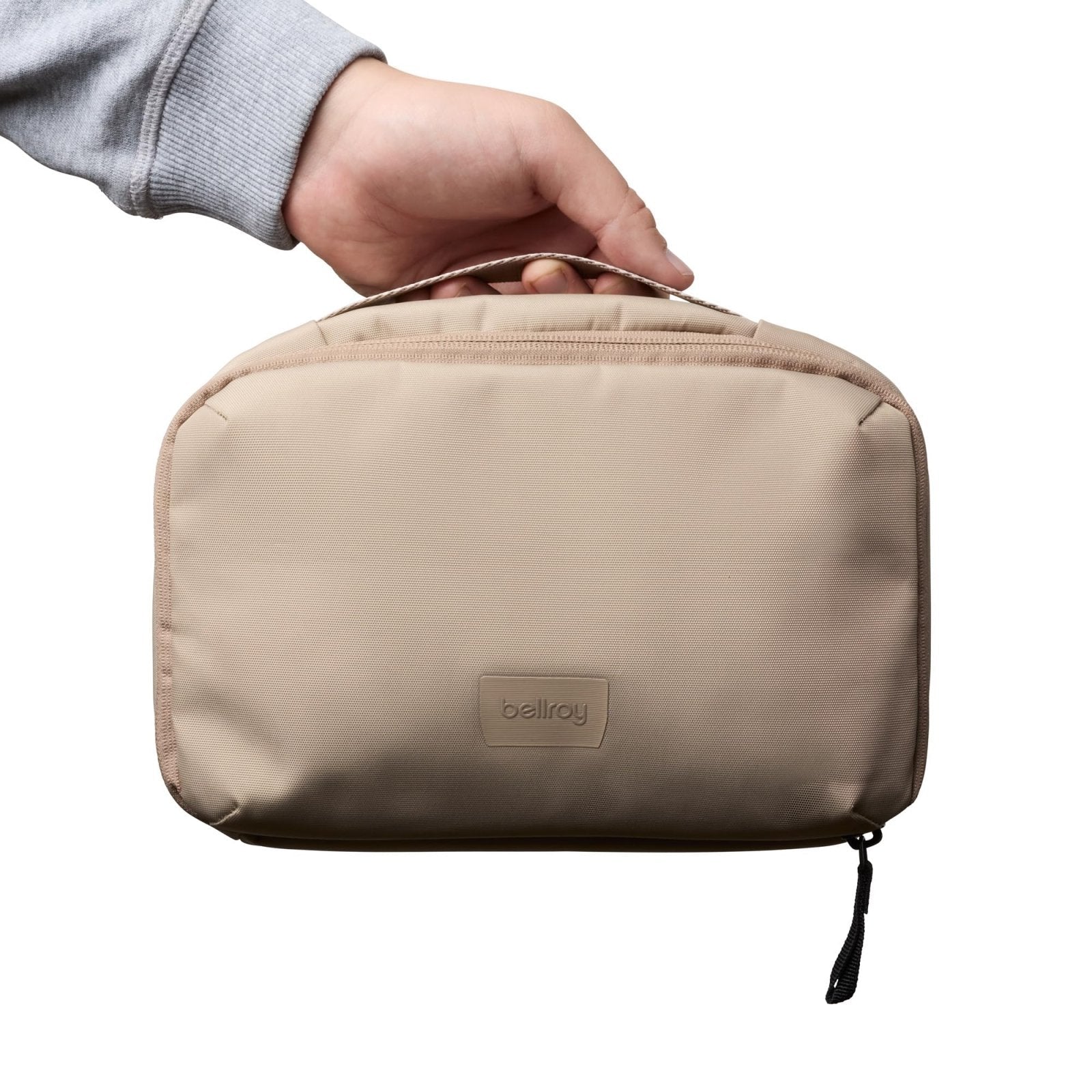 Bellroy Hanging Toiletry Kit (hanging 3 liter toiletry bag for men and women, and designed for travel) - Stone