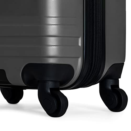 Ben Sherman Hereford Spinner Travel Upright Luggage, Grey, 20 - Inch Carry On