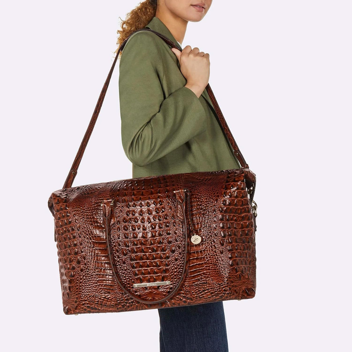 BRAHMIN Duxbury Weekender - Black Melbourne