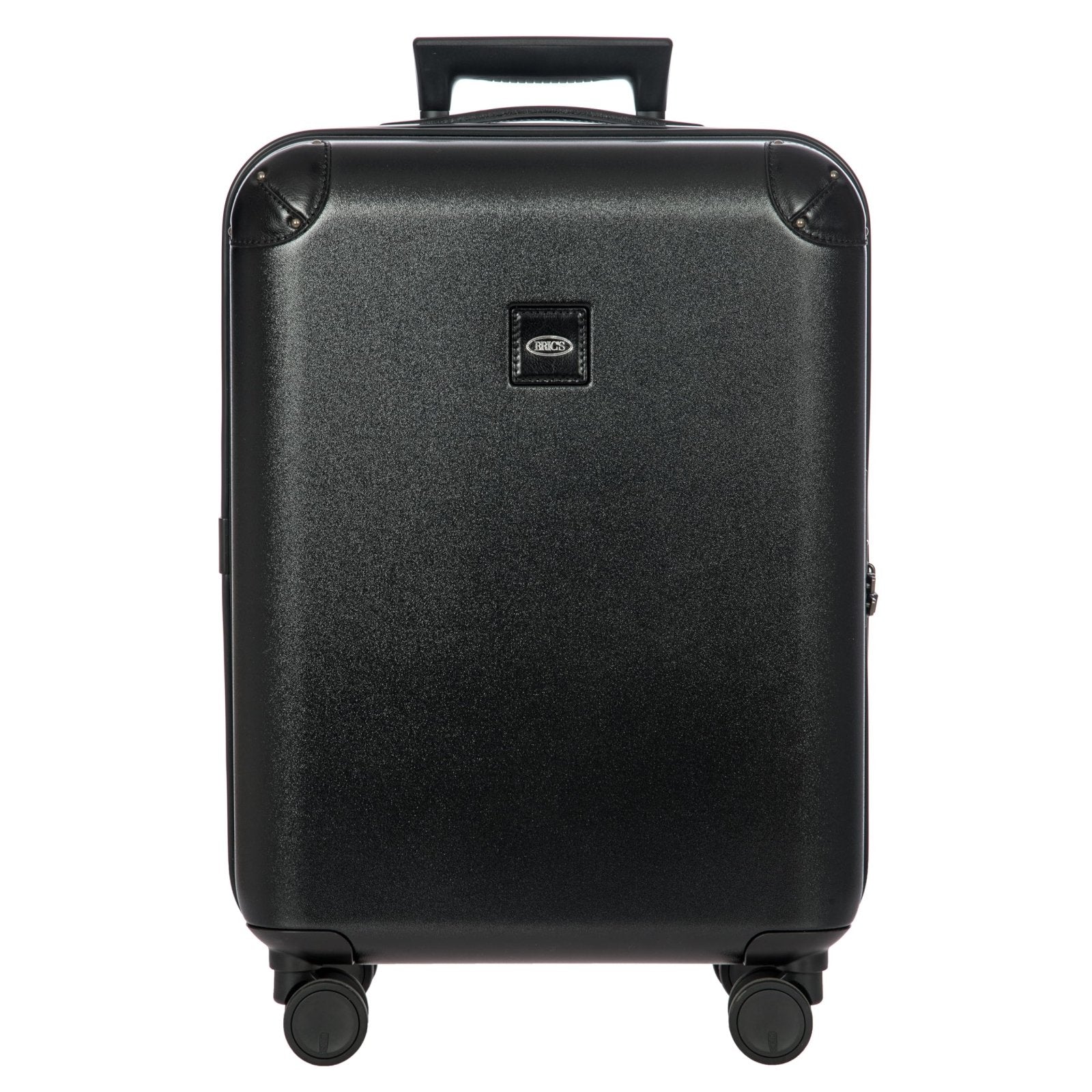 Bric's Amalfi Lightweight Hard Shell Suitcase – Expandable Carry-On with Water-Repellent Zip, Smooth 360° Wheels & TSA Lock - 21 Inch, Black