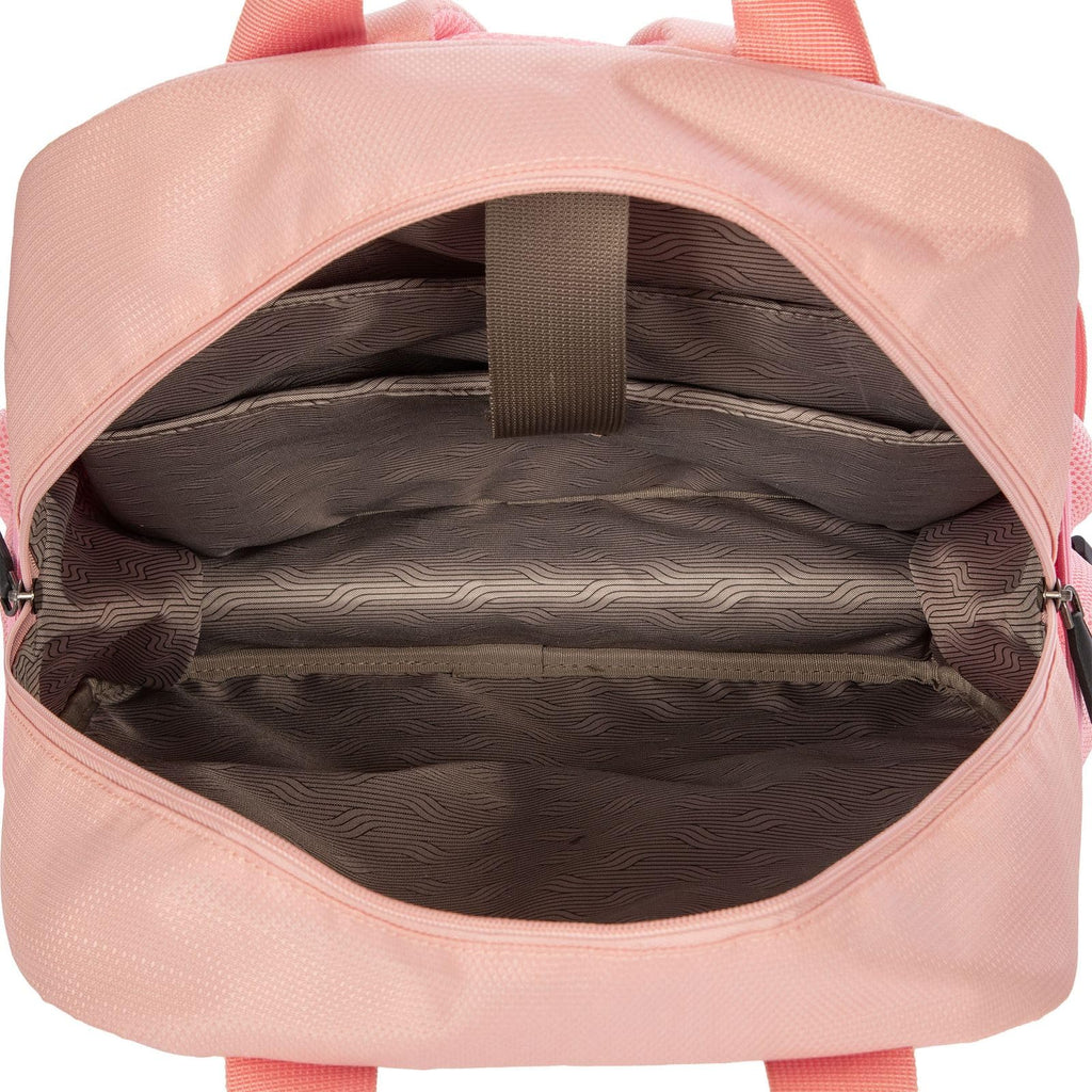 Bric's B|Y Ulisse Backpack - Premium Bag for Women and Men - Light Carry On and Airplane Travel Essential - Dual Top Handle, Luggage Passthrough - Rosa