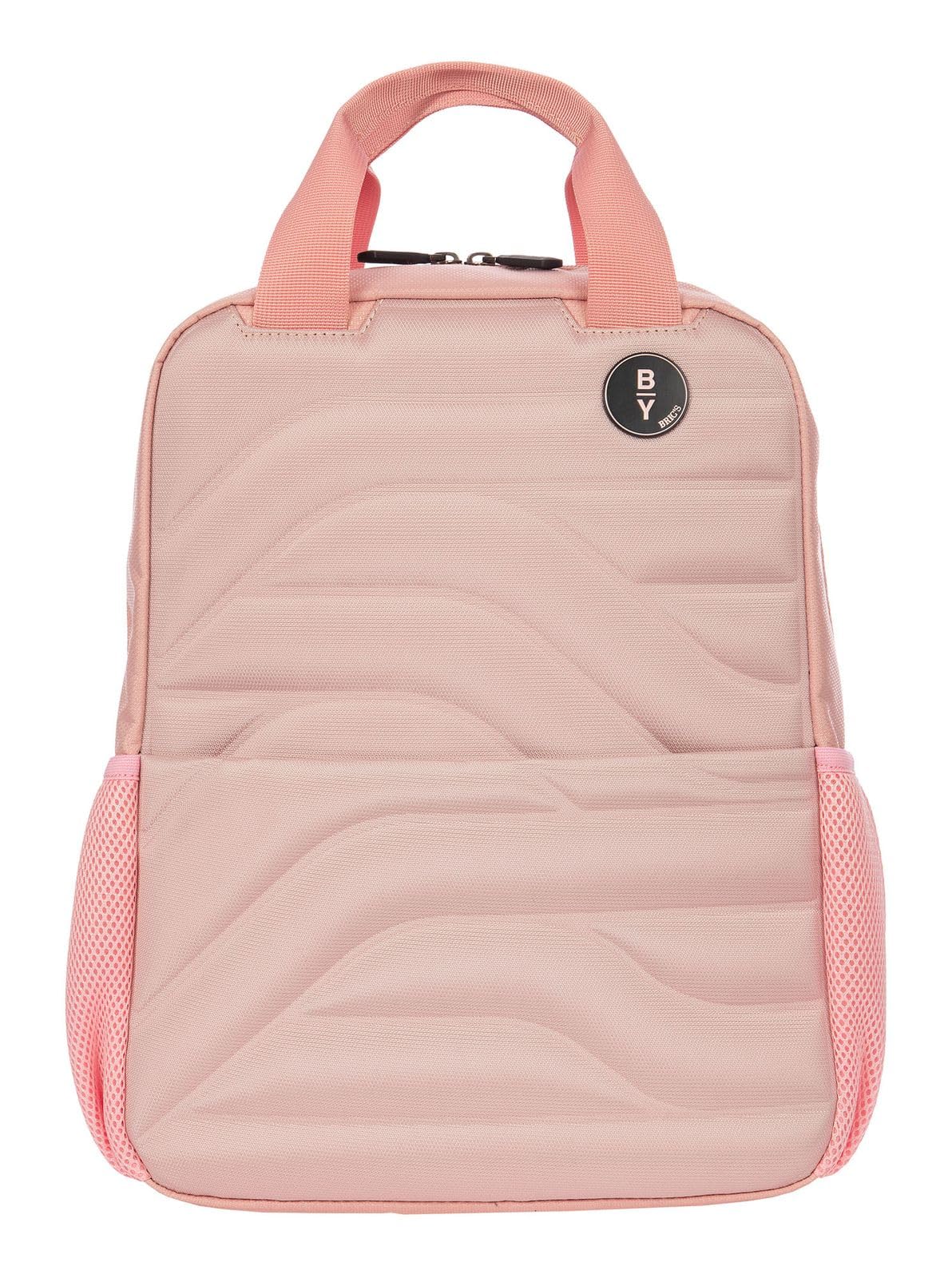 Bric's B|Y Ulisse Backpack - Premium Bag for Women and Men - Light Carry On and Airplane Travel Essential - Dual Top Handle, Luggage Passthrough - Rosa