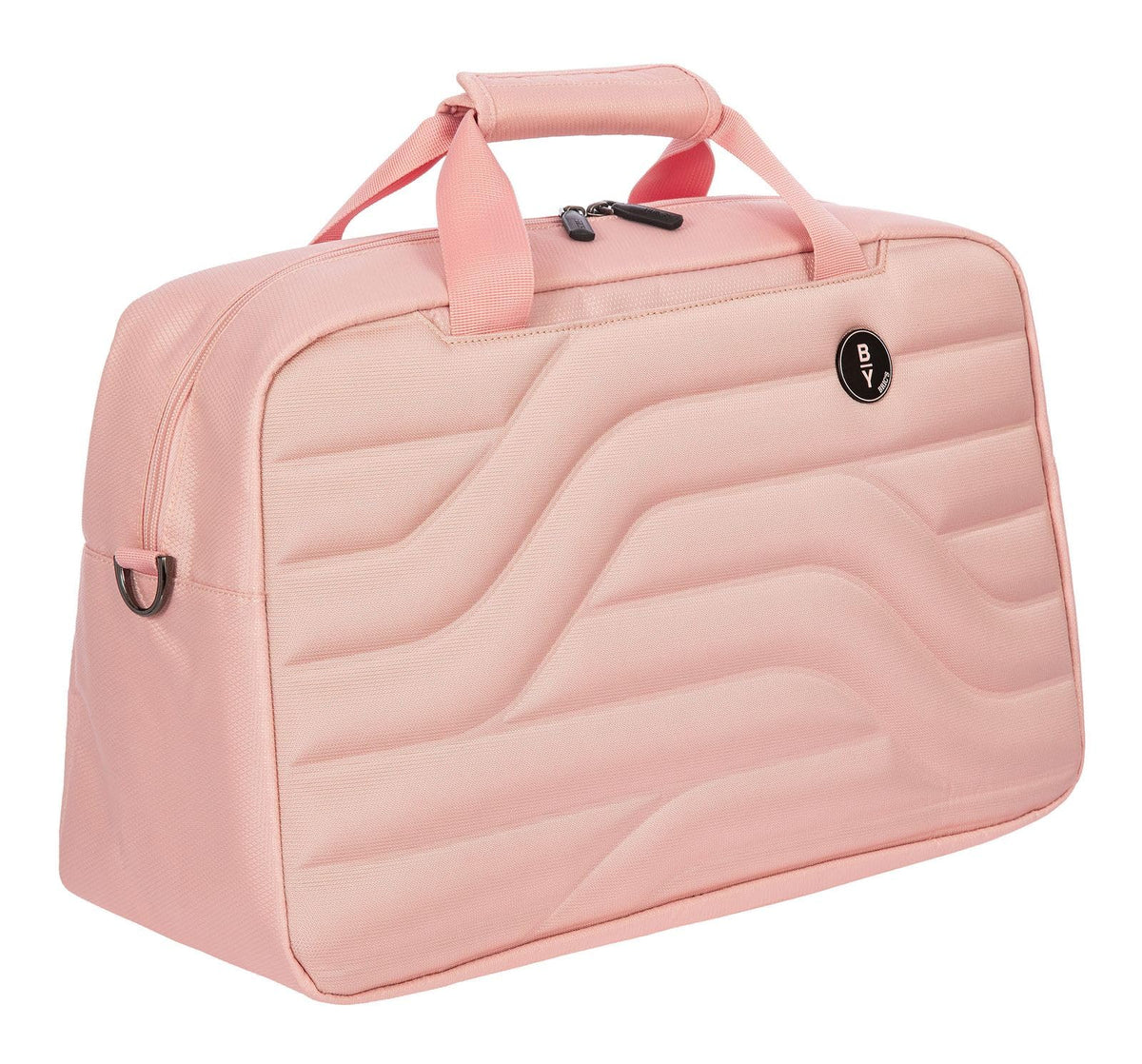 Bric's B|Y Ulisse Duffel Bag - Luxury Weekender Bags for Women and Men - Premium Carry On Bag and Overnight Bags - The Perfect Personal Item Bag for Travel - Pearl Pink
