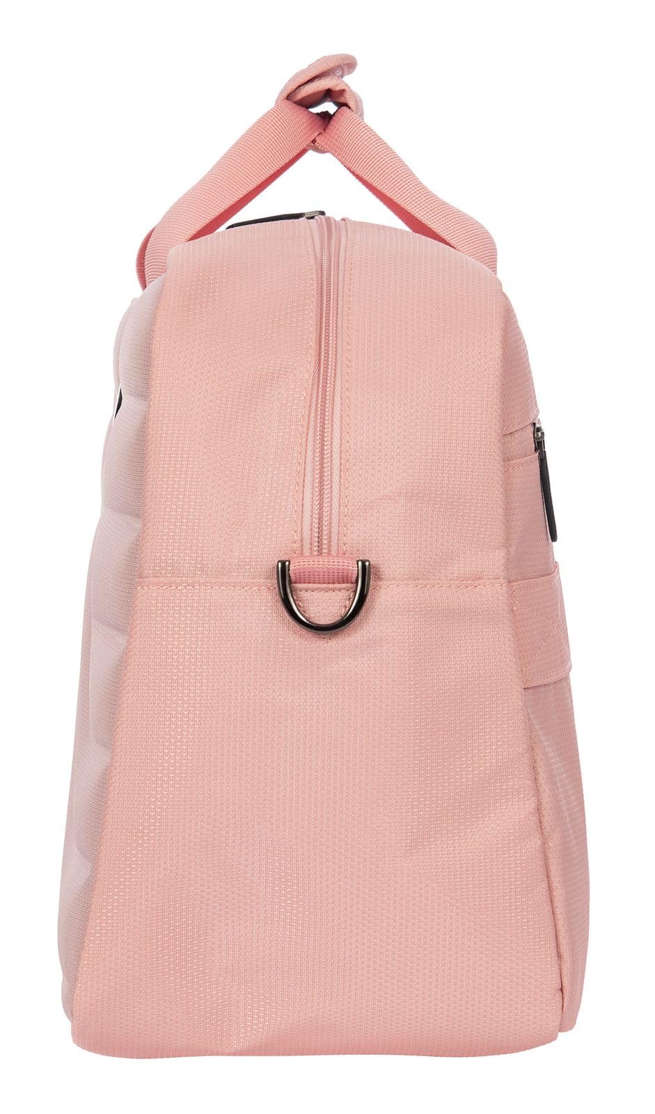 Bric's B|Y Ulisse Duffel Bag - Luxury Weekender Bags for Women and Men - Premium Carry On Bag and Overnight Bags - The Perfect Personal Item Bag for Travel - Pearl Pink