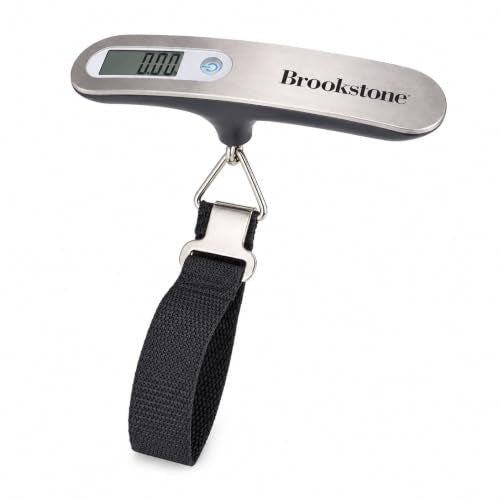 Brookstone Digital Luggage Scale, Compact Handheld, Portable
