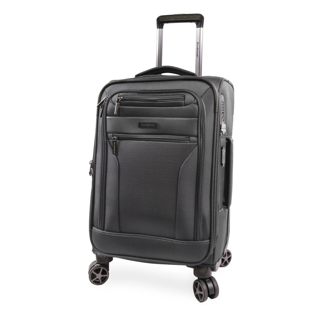 Brookstone Harbor 21" Softside Spinner Suitcase
