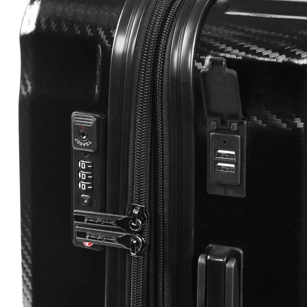 Brookstone Luggage Keane 21" Spinner Suitcase