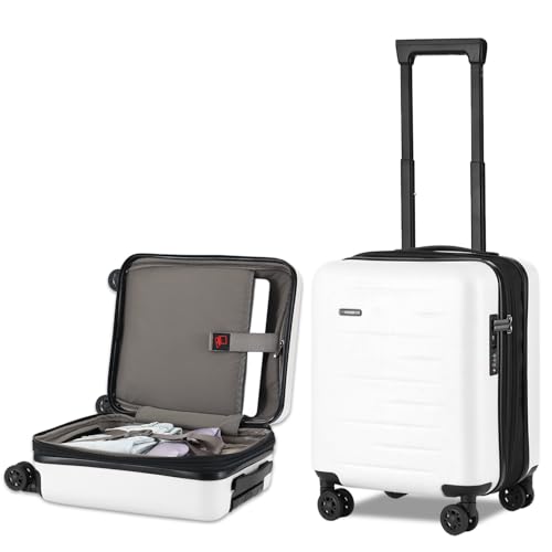 CENSIEN Expandable 16 Inch Underseat Carry On Luggage Airline Approved