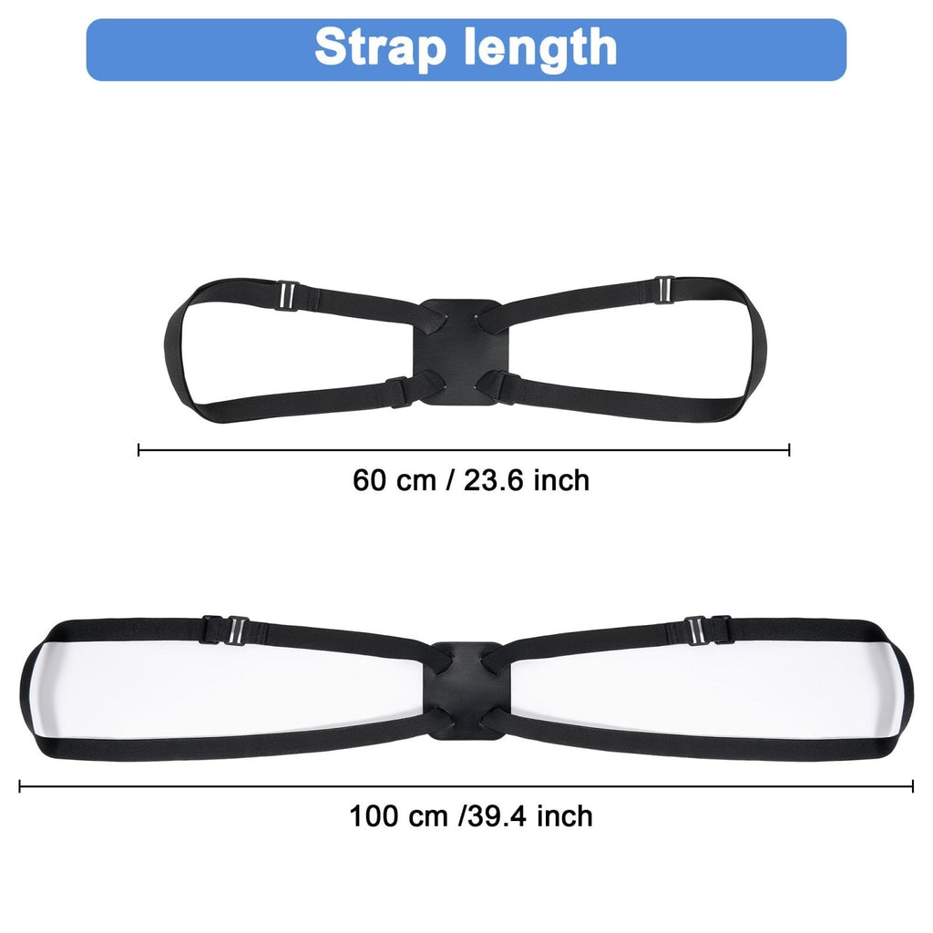 Chelmon 2 Pack Luggage Straps, Ajustable Elastic Bungee Belt for Suitcases, Add Extra Bag Easy and Securely for Travel