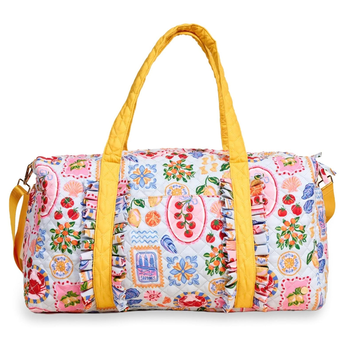Ciao Bella On-the-Go Quilted Weekender Bag