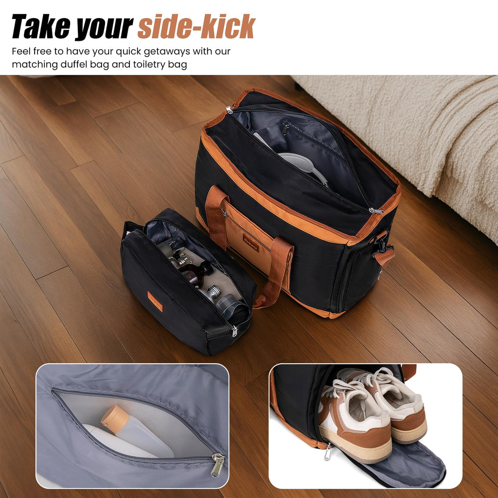 Cobens Expandable Luggage Sets 5 Piece with Detachable Spinner Wheels and TSA Lock,ABS Hard Case Suitcases with Wheels,Carry On Luggage Set
