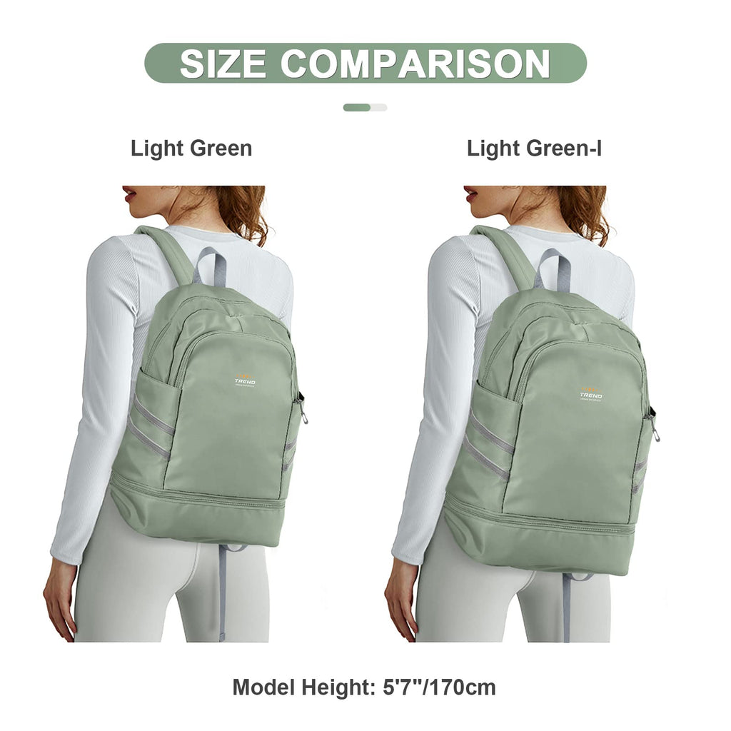 coofay Gym Backpack For Women Waterproof Backpack With Shoe Compartment Lightweight Travel Backpack Sports Backpacks Large Gym Bag