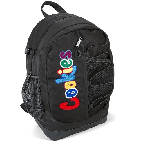 Cookies Bungee Smell Proof Backpack – Large Odorless Travel Backpack for Men & Women, Carry-On, Work, Stylish & Spacious Bag 23.1L - Black