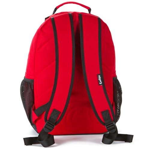 Cookies Stasher Smell Proof Backpack – Large Odorless Travel Backpack for Men & Women, Carry-On Personal Item, Spacious Bag - Red