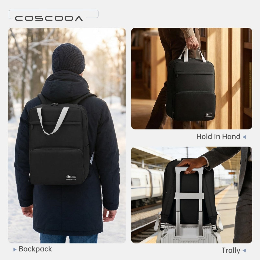 COSCOOA Travel Backpack United Airlines Personal Item Bag 17x10x9,Small Carry On Backpack 20L Flight Approved Underseat Ryanair 40x20x25 CM Travel Bag,Mochila de Viaje,Cabin Size Lightweight Backpack