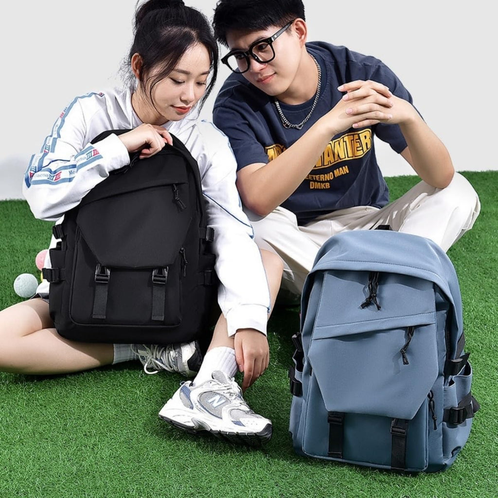 Couple's 14 - inch laptop backpack, large capacity leisure travel backpack(Style5)