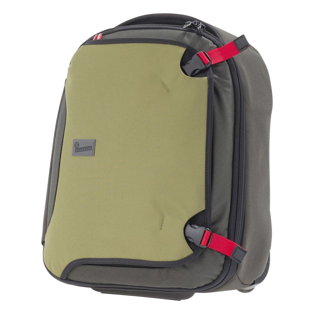 Crumpler The Dry Red No 3 Two Wheel Cabin Luggage, Black