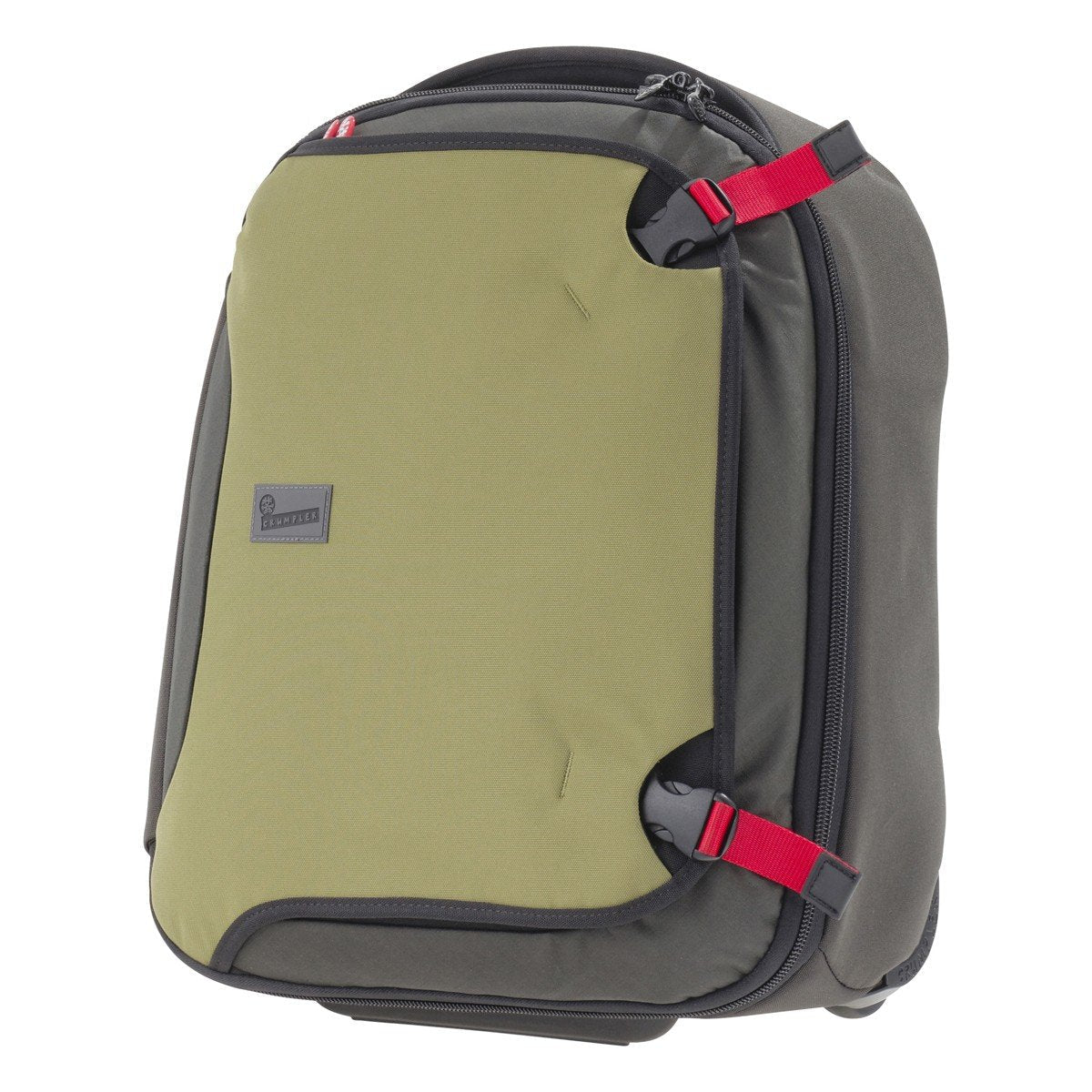 Crumpler The Dry Red No 3 Two Wheel Cabin Luggage, Black