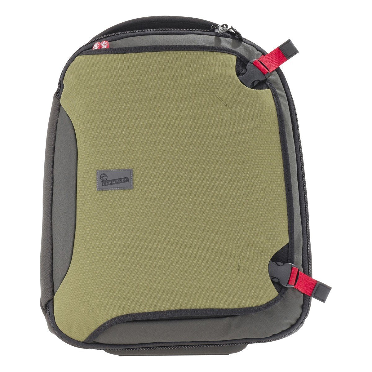 Crumpler The Dry Red No 3 Two Wheel Cabin Luggage, Black