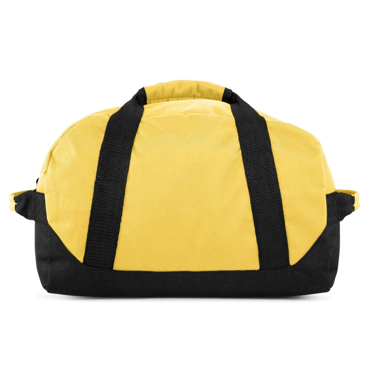 Dalix 14" Small Duffle Bag Two Toned Gym Travel Bag in Gold