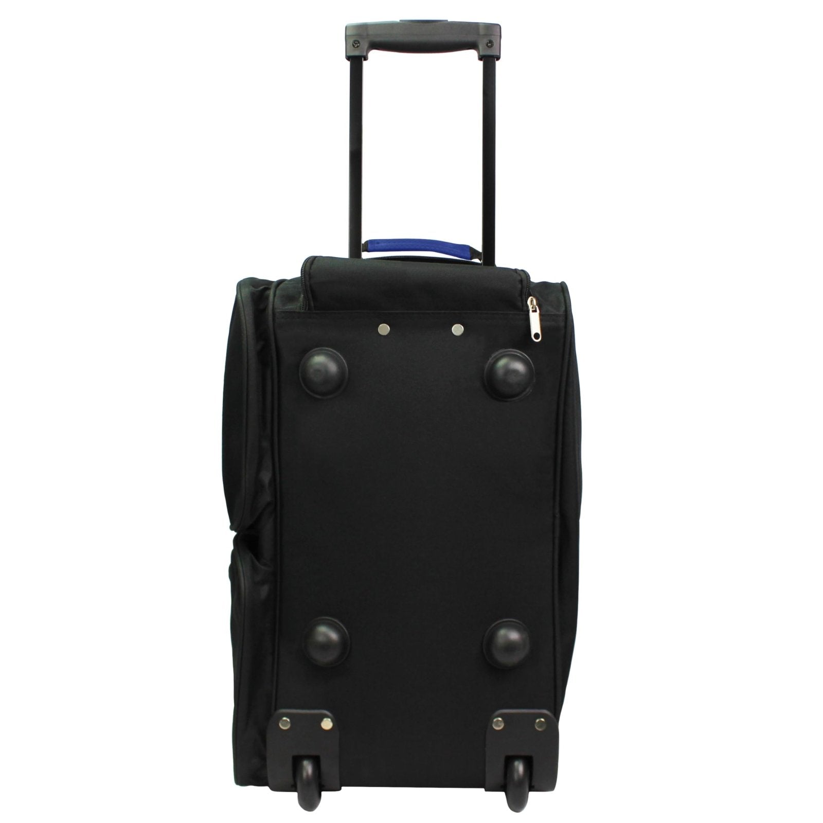 Dejuno 20 - inch Carry - on Rolling Duffle Bag - Blue
