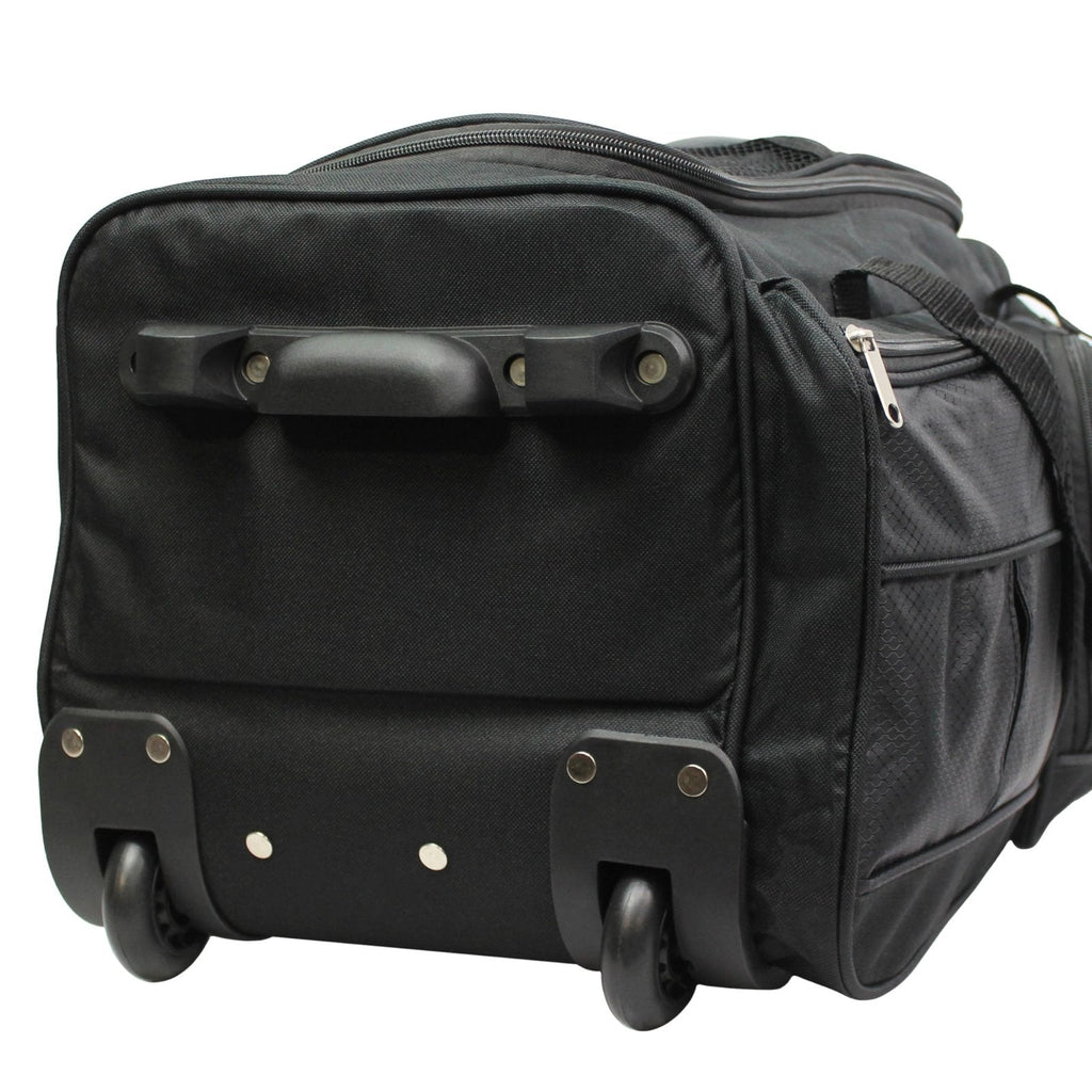 Dejuno 28 - inch Rolling Duffle Bag - Black