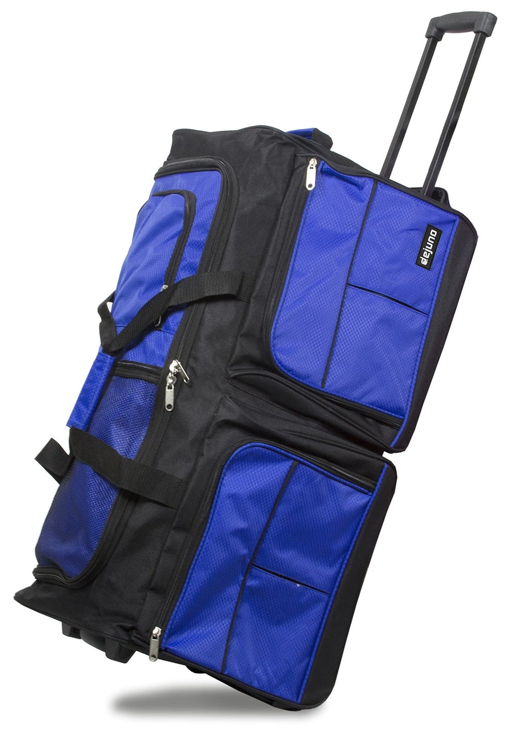 Dejuno 28-inch Rolling Duffle Bag - Blue