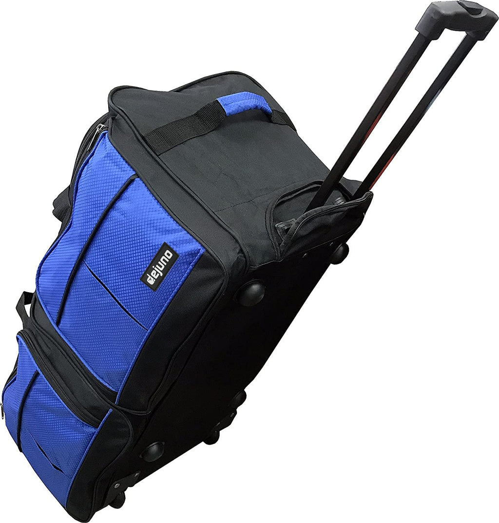 Dejuno 28 - inch Rolling Duffle Bag - Blue