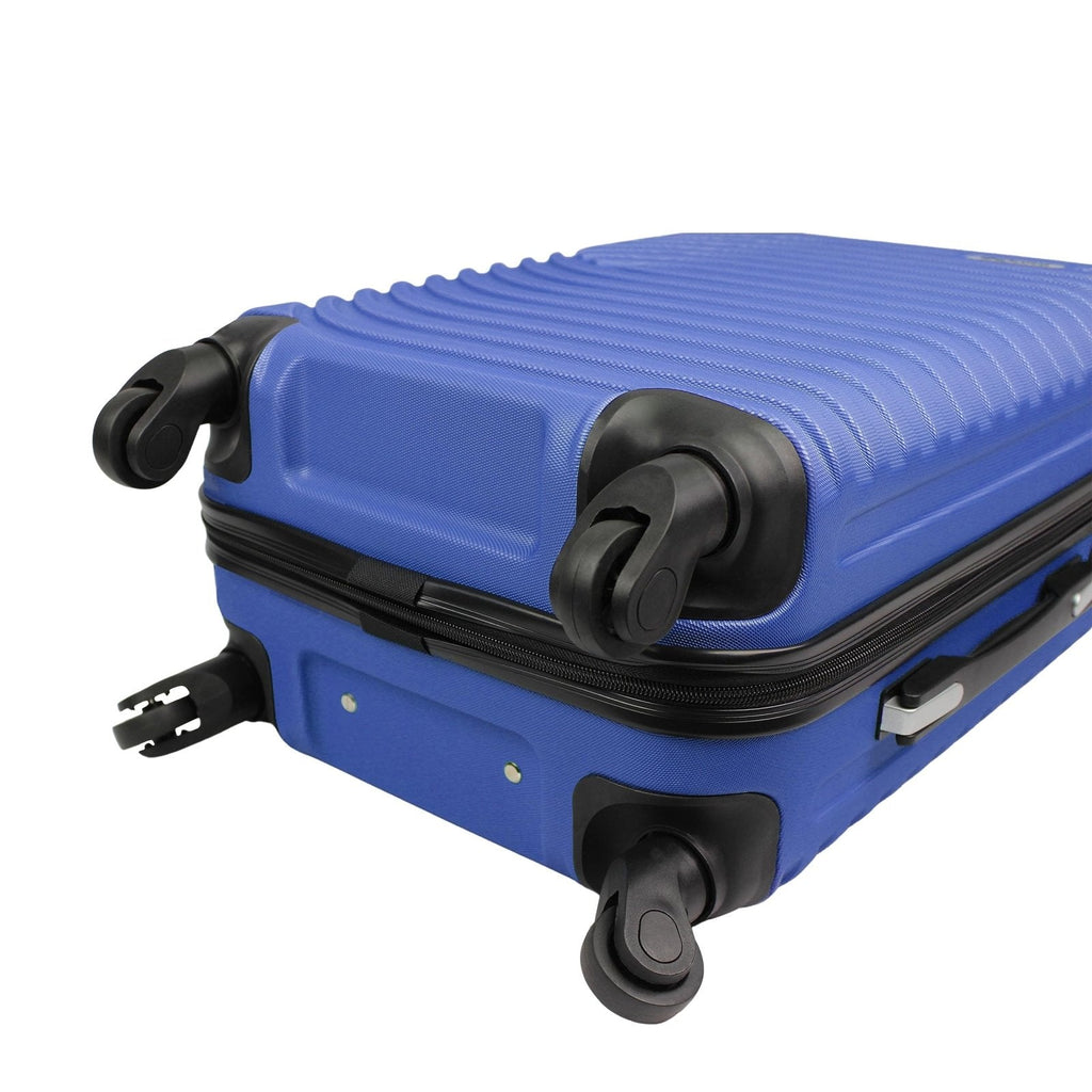 Dejuno Craft Hardside 20 - Inch Carry - On Lightweight Spinner Luggage - Blue