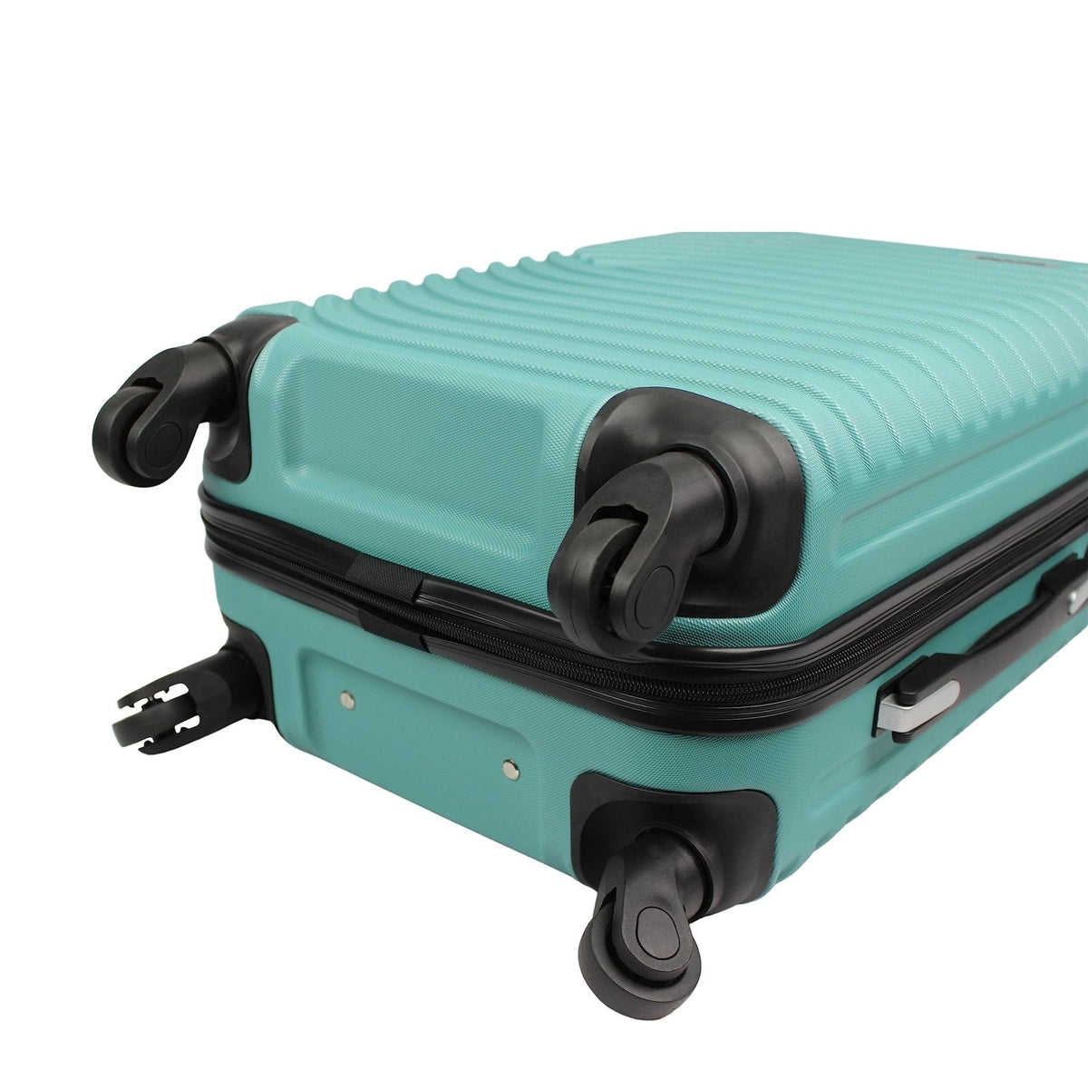 Dejuno Craft Hardside 20 - Inch Carry - On Lightweight Spinner Luggage - Teal