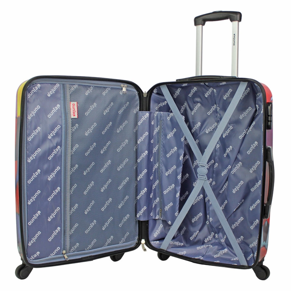 Dejuno Dejuno 3 - piece Lightweight Hardside Spinner Upright Luggage Set - Jazz Luggage Set, Jazz