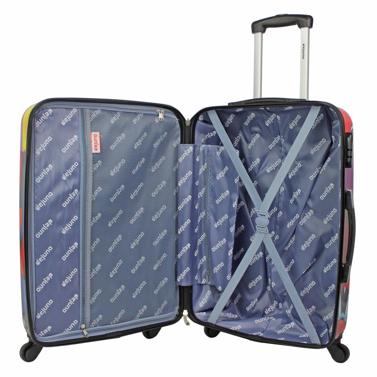Dejuno Dejuno 3 - piece Lightweight Hardside Spinner Upright Luggage Set - Jazz Luggage Set, Jazz