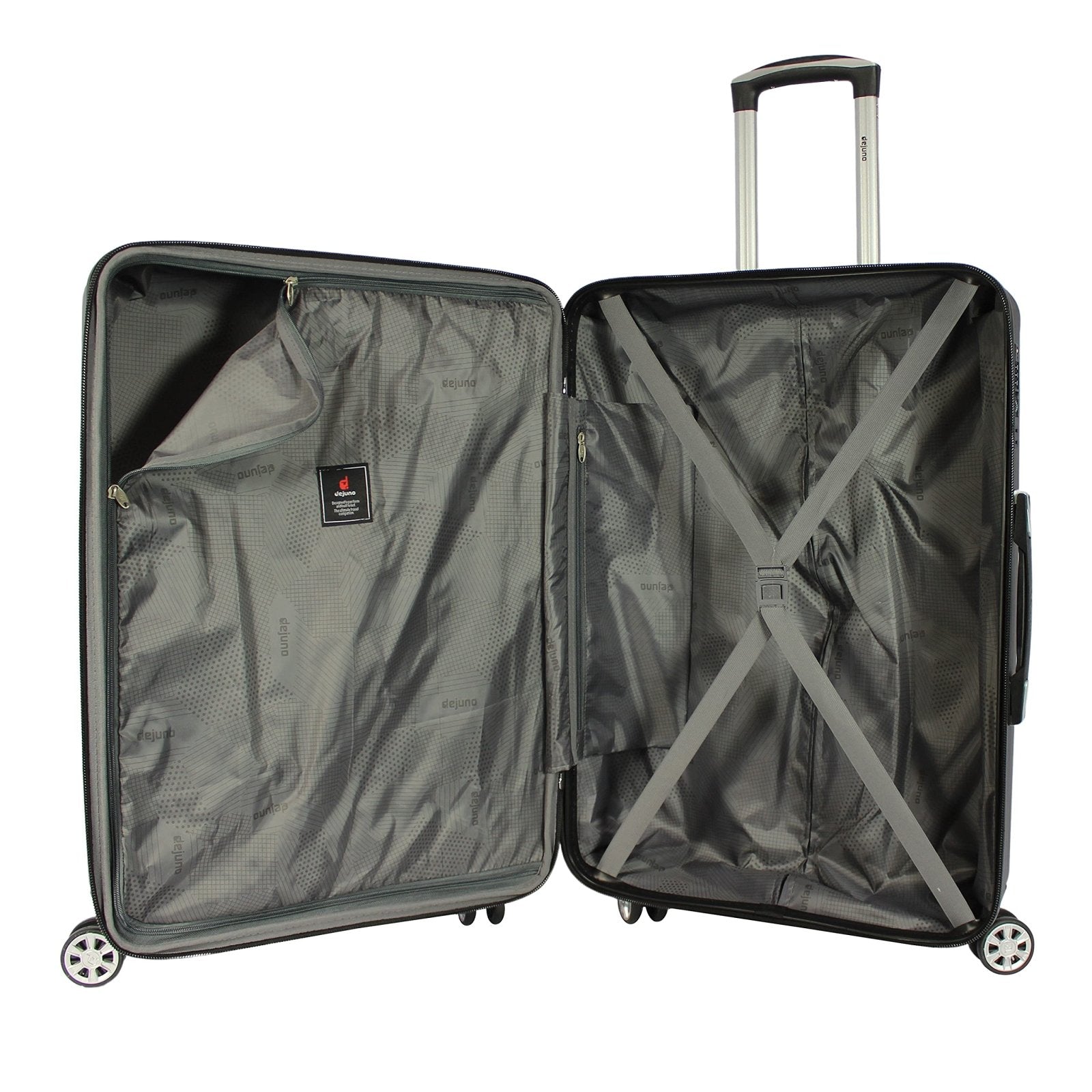 Dejuno Tutin 3 - Piece Hardside Spinner Luggage Set With TSA Lock - Burgundy