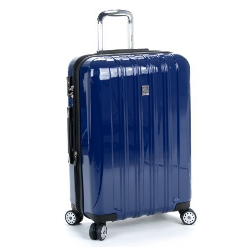 Delsey Luggage Helium Aero 2 Piece Spinner Luggage Set | 21 And 25 (One Size, Cobalt Blue)