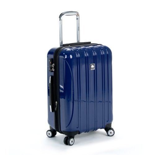Delsey Luggage Helium Aero 2 Piece Spinner Luggage Set | 21 And 25 (One Size, Cobalt Blue)